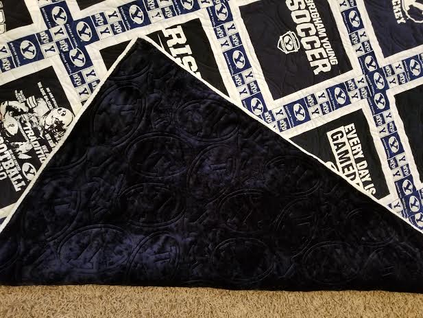 BYU Edge to Edge Quilt