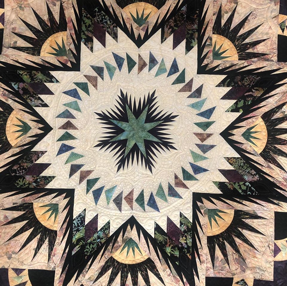 Glacial Star Custom Quilt